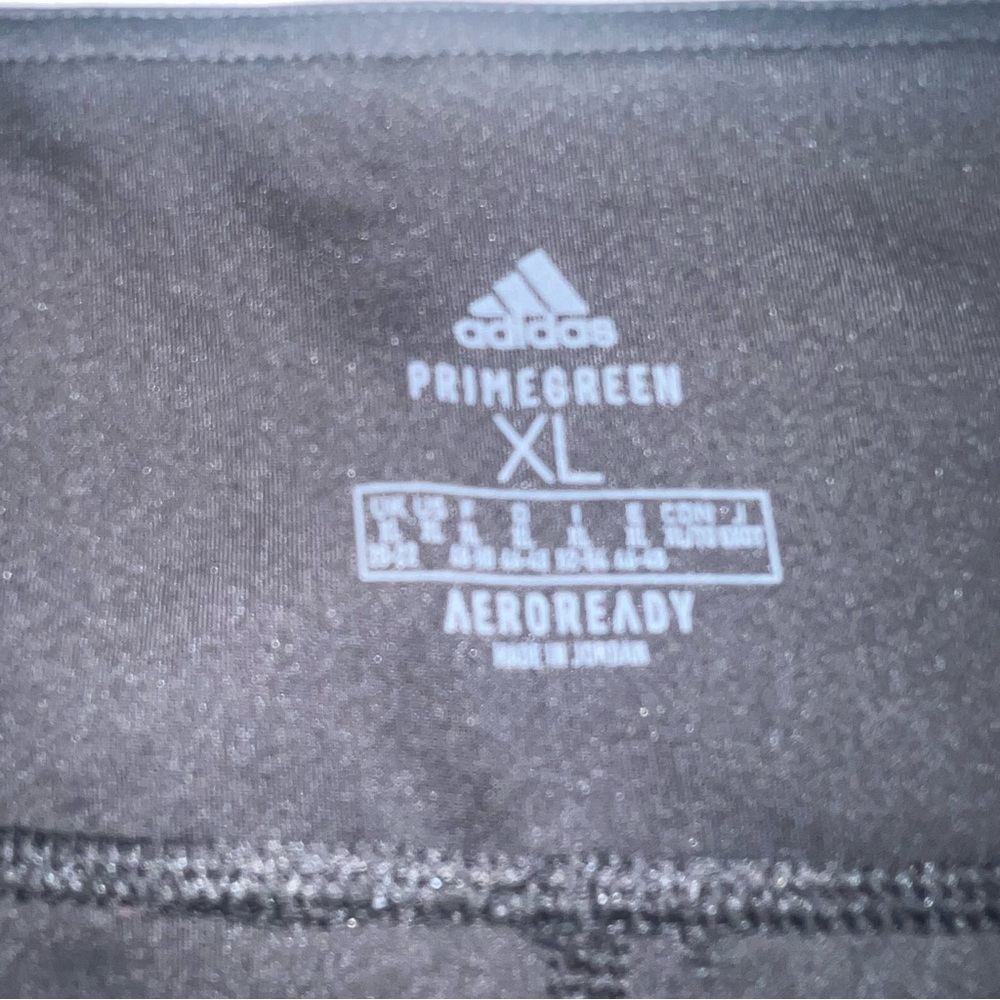 Adidas Primegreen AEROREADY Black Leggings XL - Picture 2 of 6